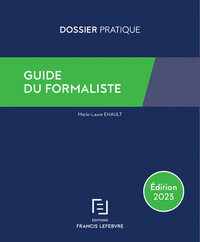 GUIDE DU FORMALISTE 2023