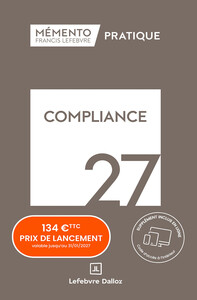 Mémento Compliance 2027