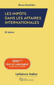 Impôts dans les affaires internationales 2025