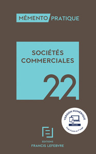 MEMENTO SOCIETES COMMERCIALES 2022