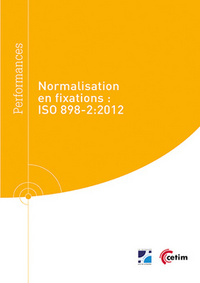 Normalisation en fixations - ISO 898-2, 2012