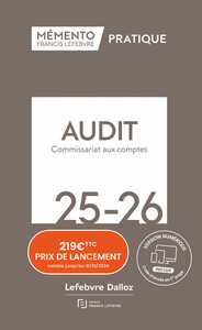 MEMENTO AUDIT ET COMMISSARIAT AUX COMPTES 2025 2026