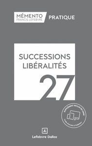 MEMENTO SUCCESSIONS LIBERALITES 2027