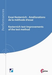 ESSAI KESTERNICH - AMELIORATIONS DE LA METHODE D'ESSAI