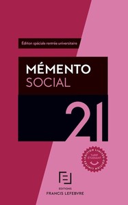 MEMENTO SOCIAL ETUDIANTS 2021