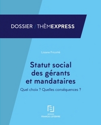 Statut social des gérants et mandataires