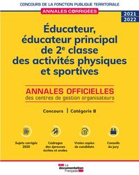 Educateur, éducateur principal de 2e classe des activités physiques et sportives 2021-2022