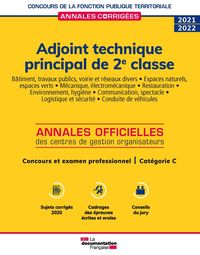 Adjoint technique principal de 2e classe 2021-2022