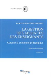 La gestion des absences des enseignants 