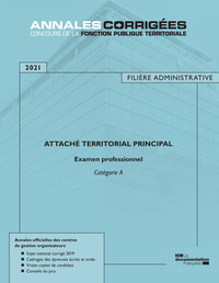 Attaché territorial principal 2021 Examen professionnel