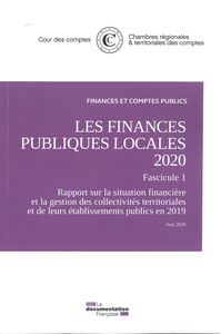 Les finances publiques locales 2020