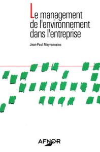 MANAGEMENT DE L'ENVIRONNEMNT DANS ENTREPRIS