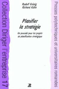 Planifier la stratégie
