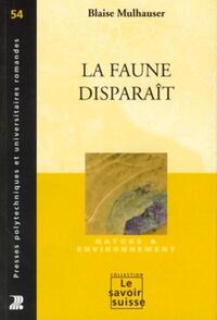 La faune disparaît