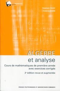 ALGEBRE ET ANALYSE - COURS DE MATHEMATIQUES DE PREMIERE ANNEE AVEC EXERCICES CORRIGES.