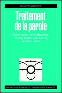 TRAITEMENT DE LA PAROLE