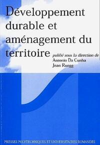 DEVELOPPEMENT DURABLE ET AMENAGEMENT DU TERRITOIRE