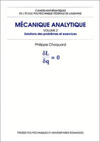 MECANIQUE ANALYTIQUE V.2