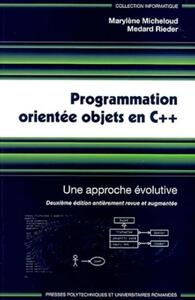 Programmation orientée objets en C++