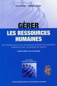 Gérer les ressources humaines