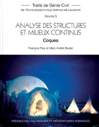 Analyse des structures et milieux continus : coques