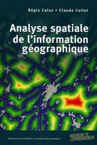 Analyse spatiale de l'information géographique