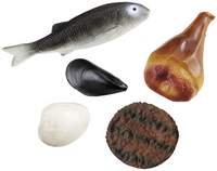 Aliments en plastique - Viandes et poissons