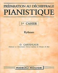 ODETTE GARTENLAUB : PREPARATION AU DECHIFFRAGE PIANISTIQUE - 3 EME CAHIER