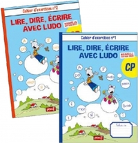 Lot  2 cahiers d'exercices - Méthode de lecture Ludo Edition 20