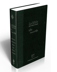 BIBLE SEGOND 21 VIE NOUVELLE : RIGIDE TOILEE NOIRE