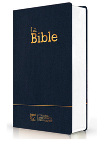 BIBLE SEGOND 21 COMPACTE - COUVERTURE SOUPLE TOILE BLEU MARINE