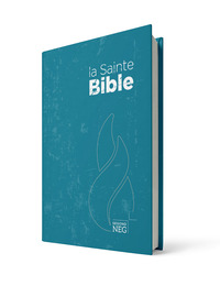 BIBLE SEGOND NEG COMPACTE - COUVERTURE RIGIDE IMPRIMEE BLEUE