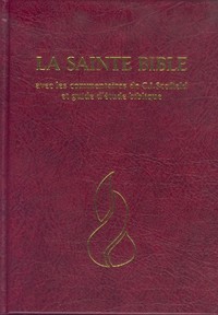 BIBLE NEG SCOFIELD : RIGIDE GRENAT