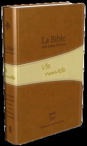 BIBLE SEGOND 21 VIE NOUVELLE : SOUPLE DUO BRUN/MARRON, AVEC BOITIER