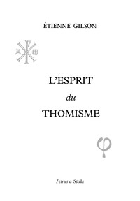 L'esprit du thomisme