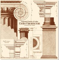 Coffret d'Avilier : Cours d'architecture, explication des termes d'architecture, planches d'archi