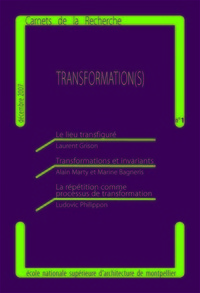 Transformation(s), carnet de la recherche n°1