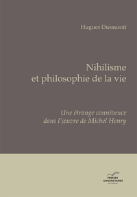 NIHILISME ET PHILOSOPHIE DE LA VIE