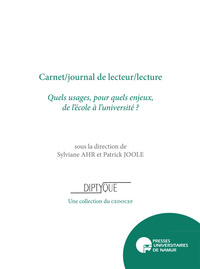 CARNET/JOURNAL DE LECTEUR/LECTURE