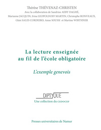 LA LECTURE ENSEIGNEE AU FIL DE L'ECOLE OBLIGATOIRE