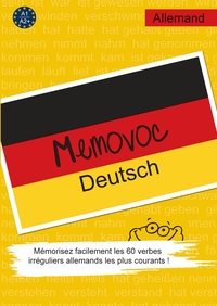 MEMOVOC DEUTSCH - MEMORISEZ FACILEMENT LES 60 VERBES IRREGULIERS ALLEMANDS LES PLUS UTILISES !