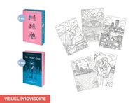 COLIS FICTIF 8 EX. + PRIME CARTES POSTALES ROMANCE MILAN 2025