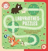 Labyrinthes-puzzles - Sauras-tu aider les bébés animaux ?