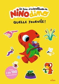 Le livre d'autocollants de Nino Dino - Quelle journée !