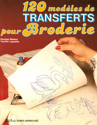 120 modèles de transferts broderie
