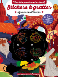 Stickers à gratter - Le monde d'Aladin