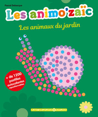 Les animo'zaïc - Les animaux du jardin + de 1200 pastilles autocollantes repositionnables