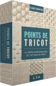 Points de tricots - 52 cartes pour apprendre les textures au tricot