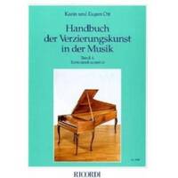 HANDBUCH DER VERZIERUNGSKUNST IN DER MUSIK LIVRE SUR LA MUSIQUE
