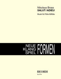 ADIEU - SALUT FLUTE TRAVERSIERE